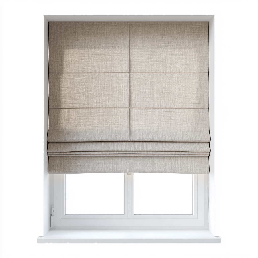 Roleta rzymska lniana