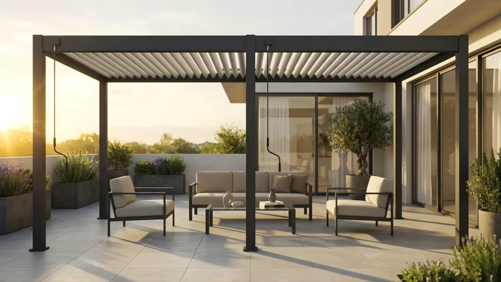 Pergola tarasowa 2