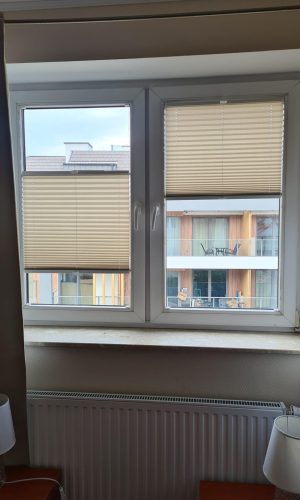 Plisy okienne dwukierunkowe